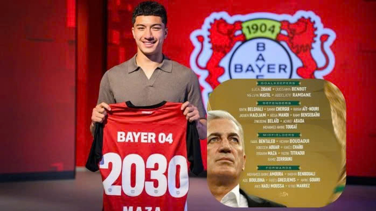 Vietnamese-Algerian midfielder Ibrahim Maza named in Algeria’s World Cup squad